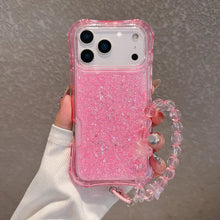 Compatible with for iPhone 17 Pro Max/16 Pro/15 Pro/14/13 Three-in-one bracelet phone case HNSJK0006