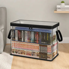 Black PVC Stuffed Animal & Doll Storage Box with Handle – Dustproof, Durable Toy Organizer for Kids’ Room, Playroom, Living Room, or Birthday Gift HN0001