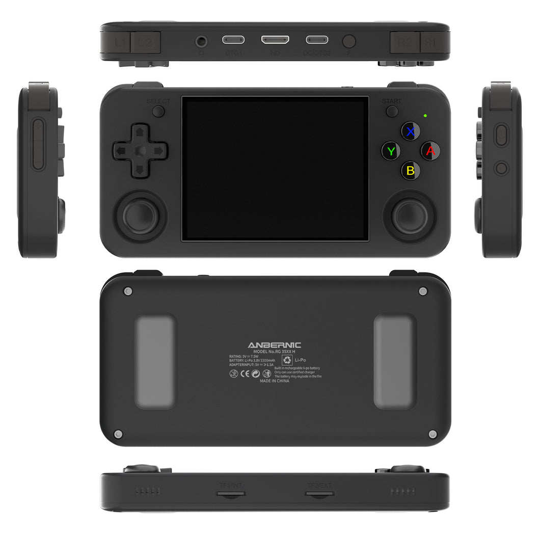 Handheld Game Console 3.5 Inch IPS Screen Linux System 64GB Console Open Source Game Player anbernic rg35xx