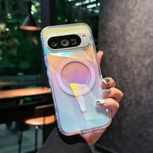 Compatible with Pixel 10A/9Pro XL/10Pro XL Glossy color-plated diamond case -HNSJK0039