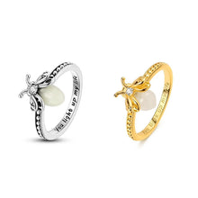 Nature Animal Theme Ring - S925 silver-plated Firefly Ring, an elegant and gorgeous fluorescent design, is the perfect gift for girls and women, and the best gift for nature lovers., Zircon Embellished Rings, Nature Inspired Rings HNJZ0043