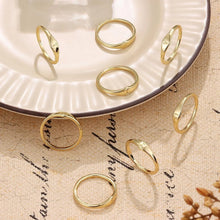 14K Plated Gold Filled Ring Initial Ring Dainty Simple Letter Band Rings Signet Stackable Pinky Alphabet Thin Thumb Rings for Women Non Tarnish Size 6 7 8 9 10 HNJZ0035