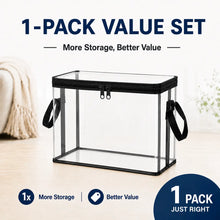 Black PVC Stuffed Animal & Doll Storage Box with Handle – Dustproof, Durable Toy Organizer for Kids’ Room, Playroom, Living Room, or Birthday Gift HN0001