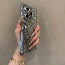 Compatible with for iPhone 17 Pro Max/16 Pro/15 Pro/14/13 Glitter Leopard Print phone case HNSJK0002