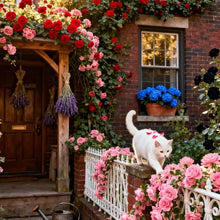 200PCS Climbing Rose Seeds Mixed - Non-GMO Perennial Vine Flower for Garden Decor, Easy to Plant Outdoor Blooming Seeds for DIY Gardeners
