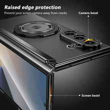 Compatible with Phone Case for Galaxy Z Fold7/6/5/4/3 & Z Flip7/6/5/4/3 with Rotating Stand, Shockproof Protective Cover HNSJK0023