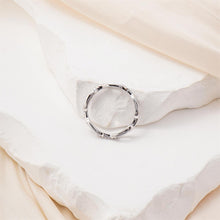 Moissanite Hip Hop Unisex Chained Ring Copper Ring Jewelry Perfect Birthday Engagement Wedding Anniversary Gift for Men Women HNJZ0006