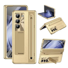 Compatible with  Premium Colorful Phone Case for Galaxy Z Fold7/6/5/4, Built-In Screen Protector, Stand & Stylus Support HNSJK0041