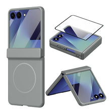 Compatible with Z Fold7/Z Fold6/Z Fold5/Z Fold4/Z-Flip 3/Z-Flip 4/Z-Flip 5/Z-Flip 6/Z-Flip 7 fine ring protective case Middle axis hinge protective case-HN225-9, Accessories, Smartphone HNSJK0040
