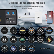 Suitable for Apple mobile phone carplay original car wired to wireless smart AI BOX box car machine adapter