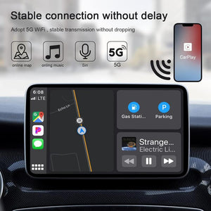 Suitable for Apple mobile phone carplay original car wired to wireless smart AI BOX box car machine adapter