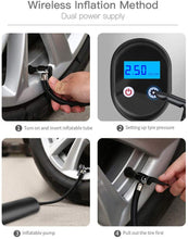 Portable wireless air pump