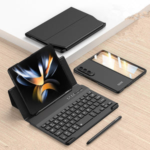 Keyboard + Pen + Keyboard Holder Case for Google Fold/Samsung Z Fold 4/Samsung Z Fold 4