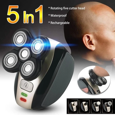 5 In 1 Electric Head Shaver