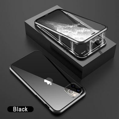 Upgraded Two Side Tempered Glass Magnetic Adsorption Phone Case for iPhone 11 11Pro 11Pro Max