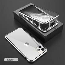 Upgraded Two Side Tempered Glass Magnetic Adsorption Phone Case for iPhone 11 11Pro 11Pro Max