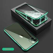 Upgraded Two Side Tempered Glass Magnetic Adsorption Phone Case for iPhone 11 11Pro 11Pro Max