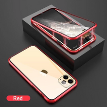 Upgraded Two Side Tempered Glass Magnetic Adsorption Phone Case for iPhone 11 11Pro 11Pro Max