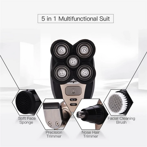 5 In 1 Electric Head Shaver