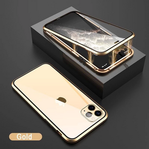 Upgraded Two Side Tempered Glass Magnetic Adsorption Phone Case for iPhone 11 11Pro 11Pro Max