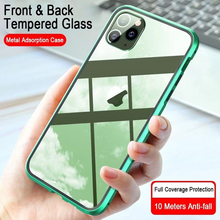 Upgraded Two Side Tempered Glass Magnetic Adsorption Phone Case for iPhone 11 11Pro 11Pro Max
