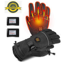 Heated Gloves 3.7V 3500 Mah Rechargeable Battery Electric Heated Gloves Washable Temperature Adjustable for Outdoor Riding Fishing Skiing Hiking Camping