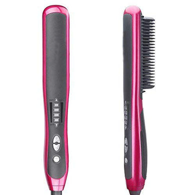 Perfect Your Hair in Minutes - Hair Straightener Brush for All Hair Types, Great Styler at Home