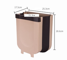 WALL MOUNTED FOLDING WASTE BIN
