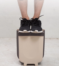 WALL MOUNTED FOLDING WASTE BIN