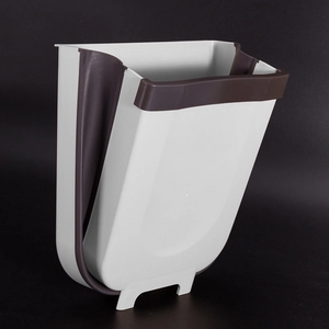 WALL MOUNTED FOLDING WASTE BIN