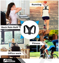 POSTURE CORRECTOR BACK BRACE CLAVICLE SHOULDER SUPPORT