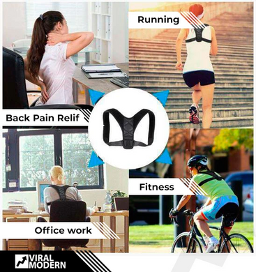 POSTURE CORRECTOR BACK BRACE CLAVICLE SHOULDER SUPPORT