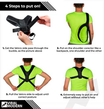 POSTURE CORRECTOR BACK BRACE CLAVICLE SHOULDER SUPPORT