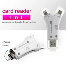 Versatile High Speed 4-in-1 SD Card Reader