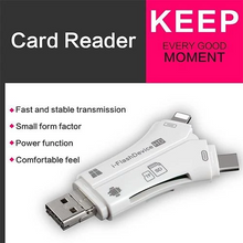Versatile High Speed 4-in-1 SD Card Reader
