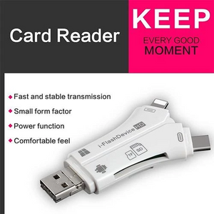 Versatile High Speed 4-in-1 SD Card Reader