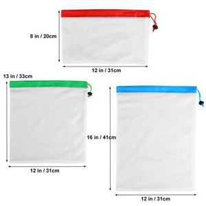 Reusable Washable Produce Bags