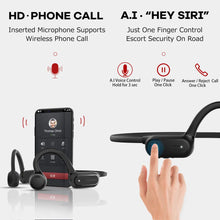 Wireless Bone Conduction Bluetooth Headphones, Open-Ear Design, BONE CONDUCTION TECHNOLOGY