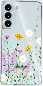 Compatible with Samsung Galaxy S22/plus/ultra Leopard Square Case, Clear Neon Leopard Print Luxury Girly Retro Cheetah Design for Samsung Case Girls Women, Soft TPU Graphic Protective Case for Samsung