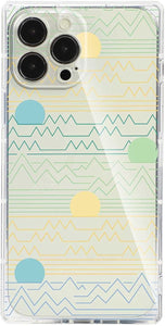 Compatible with iPhone 13/ Pro /Pro Max Sunflower Square Case,Sunflower Floral Flower Print Botanical Illustration Design for iPhone Case Women Girls,Soft TPU Graphic Protective Case for iPhone 13 Pro Max