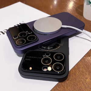 Compatible with Magsafe Case Slim Matte Lens Protector