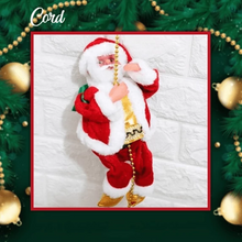 Christmas Climbing Santa Claus