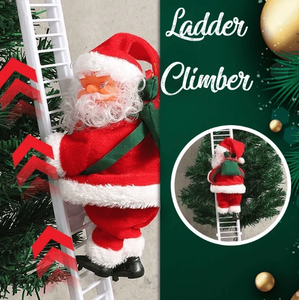 Christmas Climbing Santa Claus