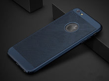 Ultra Slim Grid Heat Dissipate Phone Case For iPhone 6 S 6S 7 8 Plus X Matte Hard PC Protective Cover